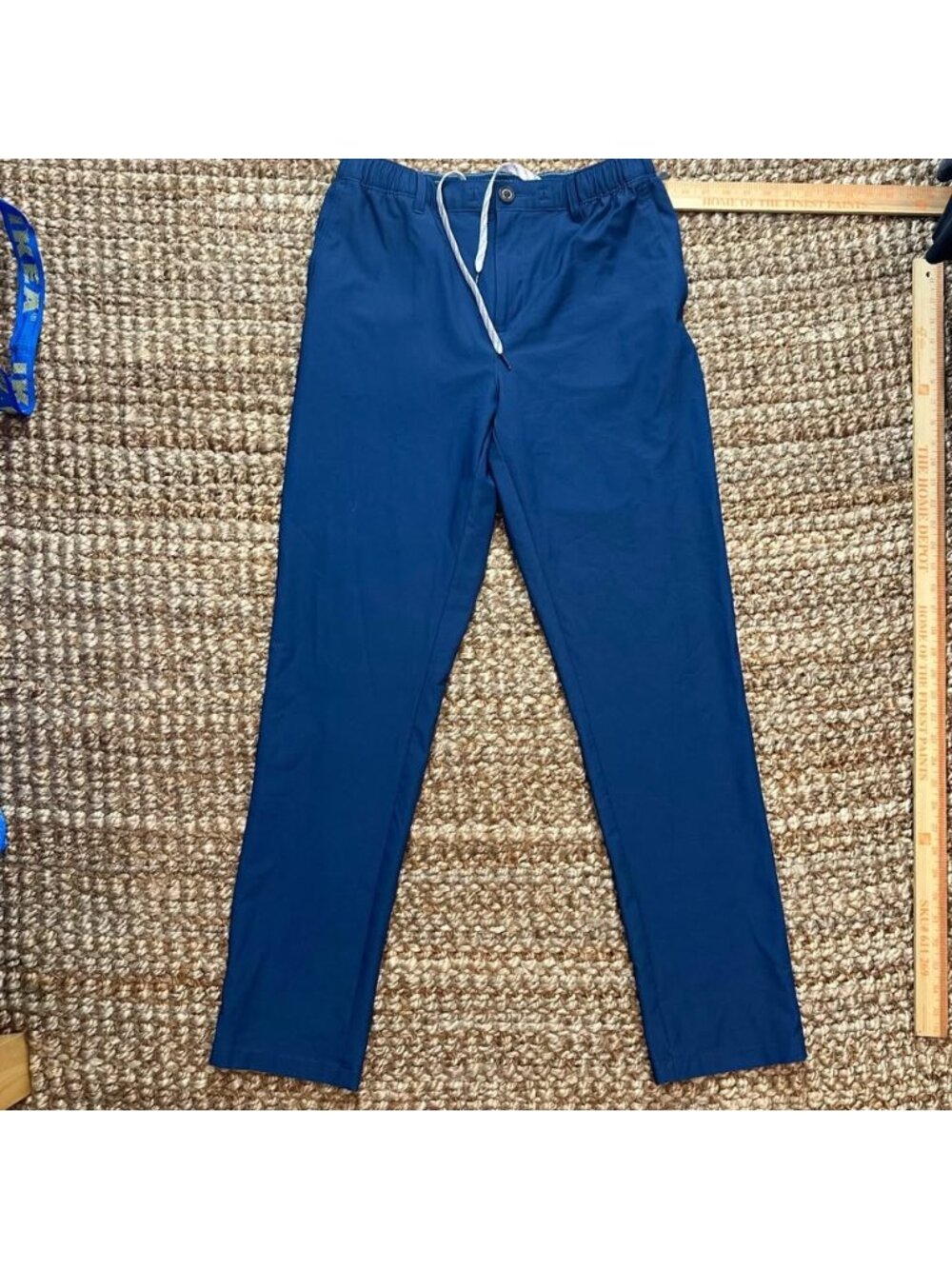 Chubbies Everywear Performance Pants Mens Large Blue Stretch Preppy Golf Casual